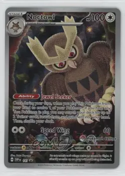 Noctowl (Pokemon Center) Pokemon Scarlet & Violet Black Star Promo #141 - Image 1