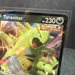 Pokemon TCG Tyranitar V SWSH109 Sword & Shield Black Star Promo NM - Image 4