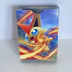 Pokemon TCG V Battle Victini Deck Box 2021 BOX ONLY - Image 1