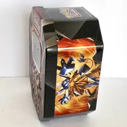 Pokemon TCG 2018 Dusk Wings Necrozma-GX Lid Prism Tin EMPTY - Image 4
