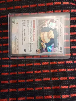 Hop's Snorlax Journey Together Holo Pokemon TCG 117/159 Scarlet Violet Sv09 Rare - Image 4
