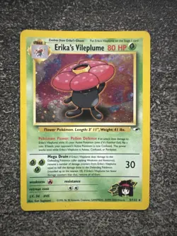 ERIKA’S VILEPLUME HOLO - POKEMON 5/132 GYM HEROES EXCELLENT ENGLISH - Image 1
