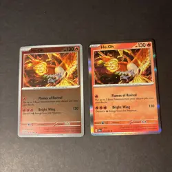 Pokemon TCG - Chaos Rising - Ho-Oh (010/086) - Rare - Holo & Reverse Holo NM - Image 1