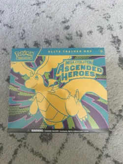 Pokemon TCG Mega Evolution Ascended Heroes Elite Trainer Box ETB Factory Sealed - Image 1