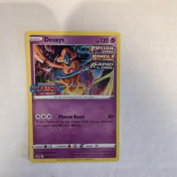 The Pokemon Company Deoxys SWSH170 SWSH Promo Prerelease Holo EN 2021 120 HP - Image 1