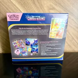 Pokemon TCG: Chaos Rising Elite Trainer Box (ETB) - Brand New & Sealed - Image 2