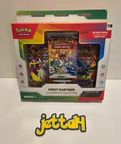 Pokemon First Partner Illustration Collection - Series 1 - ME01 ME02 NEW/SEALED! - Image 2