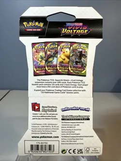 Pokemon Celebi Sleeved Booster Pack 2020 Sword & Shield Vivid Voltage Pokemon 820650807503 - Image 2