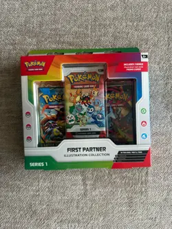 Pokemon TCG First Partner Illustration Collection Series 1 Box NEW & SEALED - Image 1