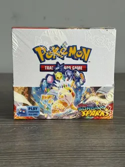 Pokemon TCG Surging Sparks Booster Box 36 Packs - New Factory Sealed- dented - Image 1