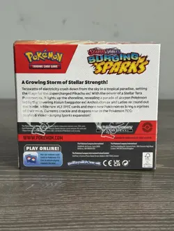 Pokemon TCG Surging Sparks Booster Box 36 Packs - New Factory Sealed- dented - Image 5