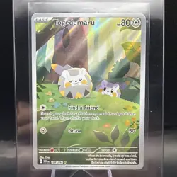Pokemon TCG Togedemaru Illustration Rare 104/94 Phantasmal Flames NM - Image 3