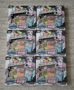 Pokemon Unova Poster Collection Case Black Bolt White Flare 6 Boxes - Image 2