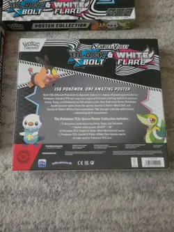 Pokemon Unova Poster Collection Case Black Bolt White Flare 6 Boxes - Image 3