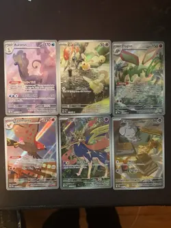Pokemon TCG LOT OF 6 ILLUSTRATION RARES - Image 1