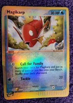 Magikarp 60/97 Dragon Reverse Holo Pokemon *NICE* - Image 1