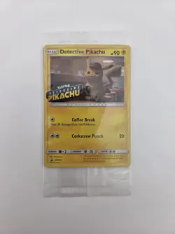 Detective Pikachu [Stamp] #SM190 Pokemon Promo Sealed - Image 1