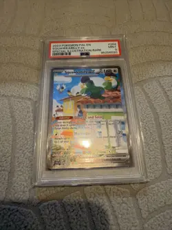 MINT✨ 2023 Pokemon Paldea Evolved Squawkabilly ex 264 Illustration Rare PSA 9 - Image 1