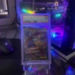 Mega Latias EX 181/132 PSA 10 ME01 EN Special Illustration Rare SIR Pokemon - Image 1