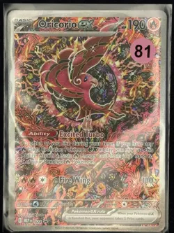 Oricorio ex - 024 #24 (Holo) (NM) ME: Mega Evolution Promo MEP Pokemon - Image 3
