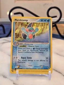 Pokemon TCG Marshtomp 41/109 Ruby and Sapphire Regular MP - Image 1