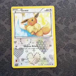 Eevee RC14/RC25 Holo Legendary Treasures: Radiant Collection Pokemon Holo - Image 1