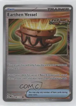 Earthen Vessel Poke Ball Foil Pokemon Prismatic Evolutions PRE #106 - Image 1
