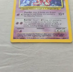 Pokemon Base Set Mewtwo Holo 10/102 Unlimited Vintage WOTC LP/MP - Image 4