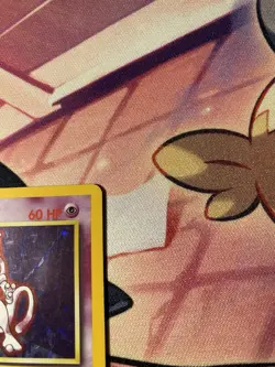 Mewtwo 10/102 Base Set Holo Pokemon TCG MP - Image 3