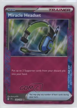 ACE SPEC - Miracle Headset Pokemon SV08: Surging Sparks #183 - Image 1