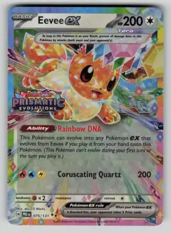 Eevee ex 075/131 Miscellaneous Cards & Products Pokemon Holo NM - Image 1