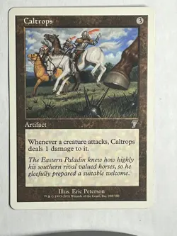 MTG - Caltrops - 7th - Reg EN (MP) - Image 1