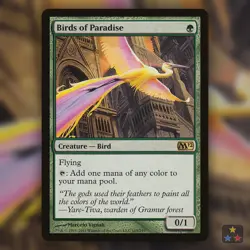 1x Birds of Paradise MTG Core Set 2012 LP - Image 1
