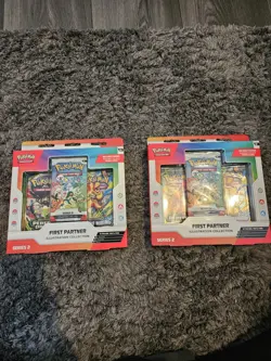 Two Pokemon TCG First Partner Illustration Collection Series 2 Sealed - Image 1