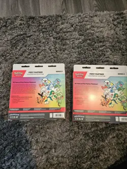 Two Pokemon TCG First Partner Illustration Collection Series 2 Sealed - Image 2