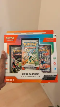 Pokemon TCG First Partner Illustration Collection Series 2 Box Factory Sealed - Image 1