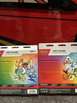 Pokemon TCG First Partner Illustration Collection Series 1 and 2 Sealed Set - Image 2