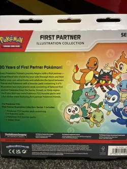 Pokemon TCG First Partner Illustration Collection Series 1 and 2 Sealed Set - Image 3