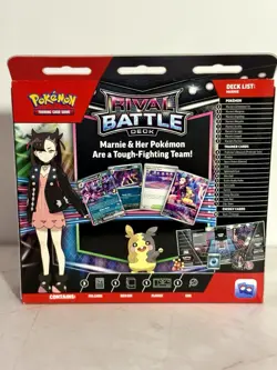 Pokemon TCG Rival Battle Deck Marnie Promo Box - Marnie's Morpeko - Sealed- - Image 2