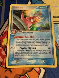 Pokemon Slowking Reverse Holo Stamped Delta Species 28/113 NM - Image 1