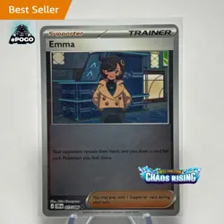 Emma 077/086 Reverse Holo Pokemon TCG: Chaos Rising Card MINT SHIPS TODAY! - Image 1