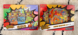 Pokemon Ascended Heroes First Partner Deluxe Pin Collection and Mega Emboar ex - Image 1