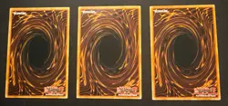 YUGIOH Great Maju Garzett X3 DCR-EN063 Unl 25th Anni - RARE - NM/M Play Set - Image 2
