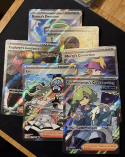 2024 Pokemon SV TEFen Temporal Forces 6 card Full Art Trainer collection - Image 1