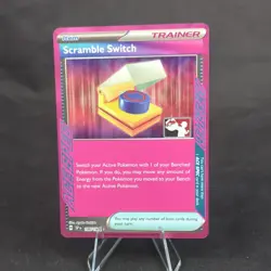 Pokemon Scramble Switch 186/191 ACE SPEC Price pack leak stamped - Image 1