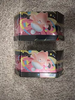 Pokemon: 2 Moonlit Tins (Mega Gengar ex and Mega Clefable ex)BUNDLE *NEW/SEALED* - Image 2