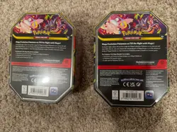 Pokemon: 2 Moonlit Tins (Mega Gengar ex and Mega Clefable ex)BUNDLE *NEW/SEALED* - Image 3