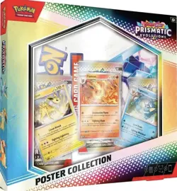 Pokemon TCG Scarlet & Violet Prismatic Evolutions Poster Collection Box - Image 1