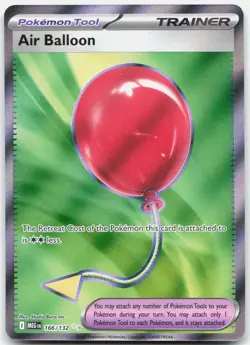 Air Balloon 166/132 Ultra Rare Mega Evolution Pokemon Holo Near Mint - Image 1