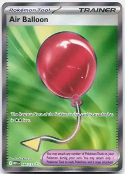 Air Balloon 166/132 Ultra Rare Mega Evolution Pokemon Holo Near Mint - Image 1